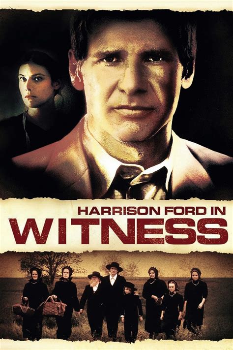 Witness. 1985 · 1 hr 52 min. R. Drama · Action · Crime · Thriller. When a young Amish boy witnesses a murder, a hardened Philly detective goes into hiding in Amish country to protect him until the trial. StarringHarrison Ford Kelly McGillis Lukas Haas. 